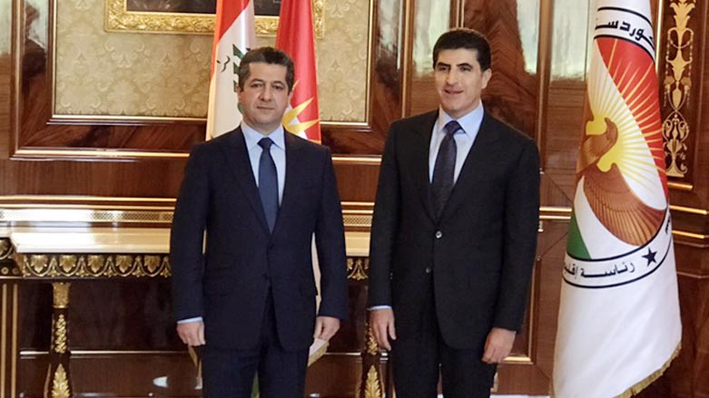 Nêçîrvan Barzanî peyamek arasteyê Mesrûr Barzanî kir